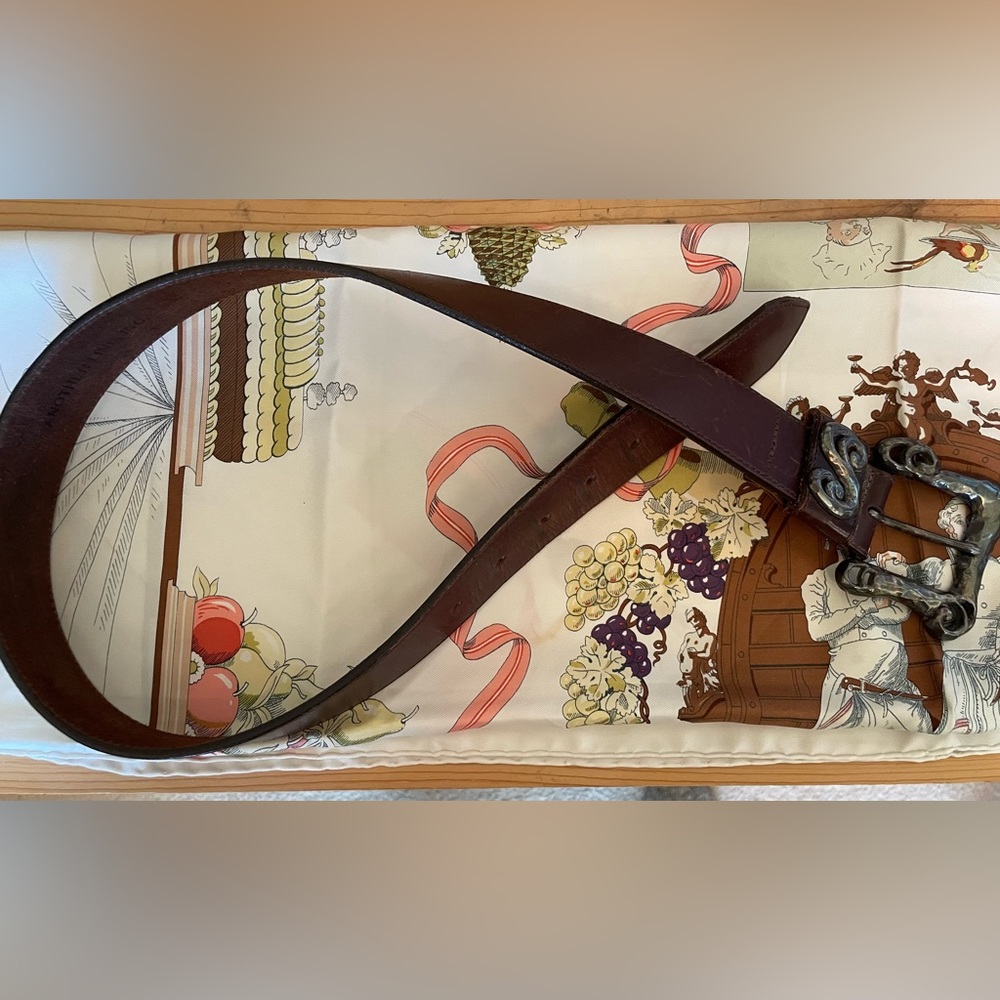 Another Line leather belt - Picture 4 of 7